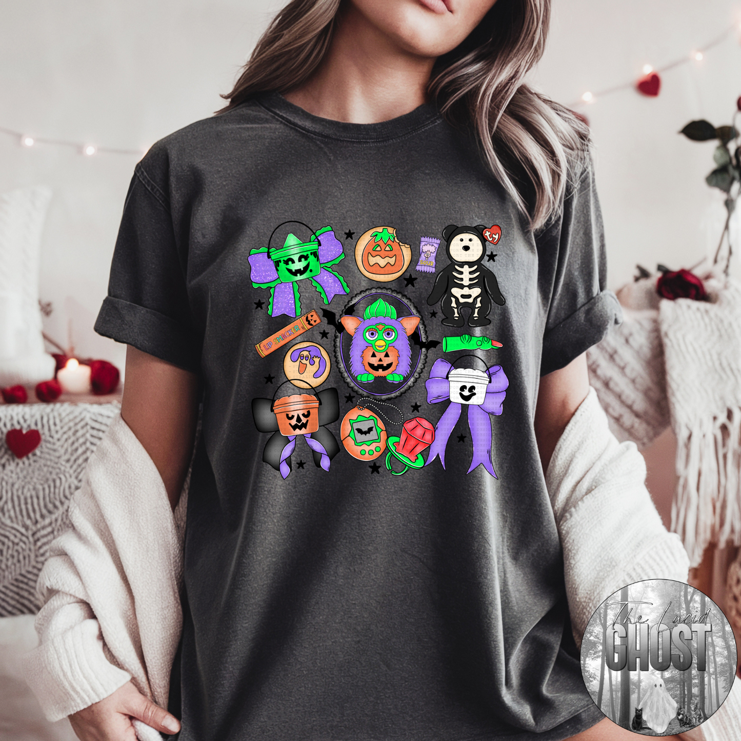 90's Halloween Tee (Two Shirt Color Options)