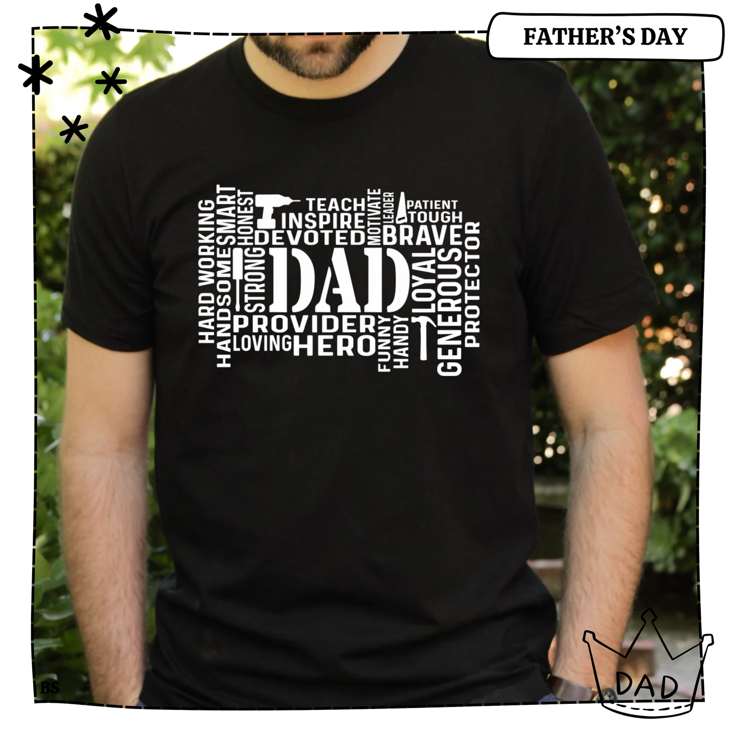 Dad Word Art