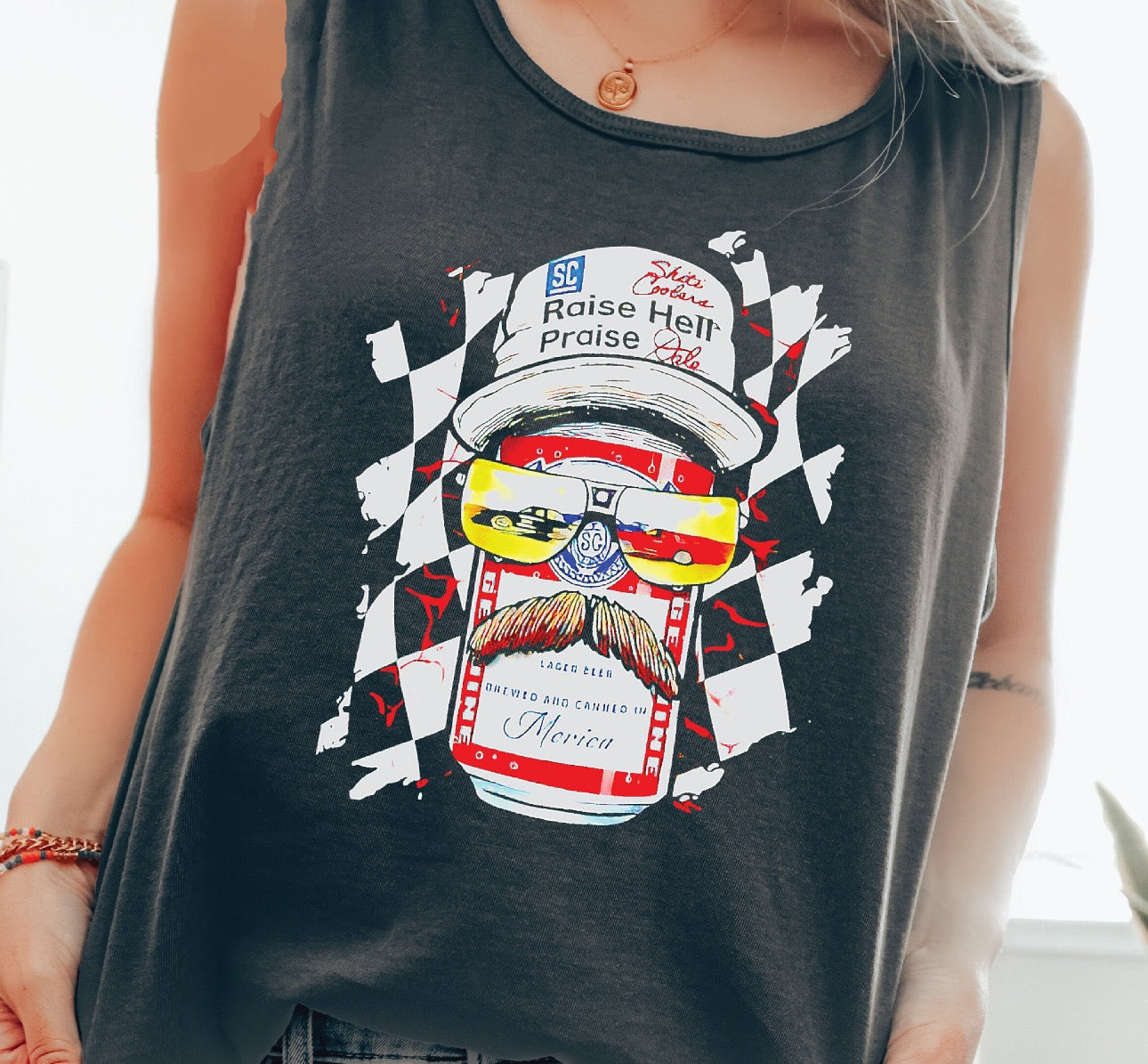 Raise Hell Praise Dale Tank Top or Tee
