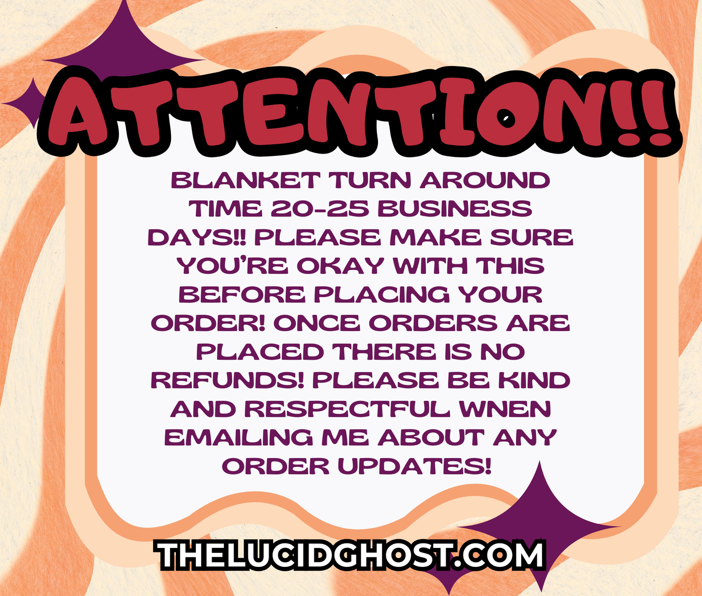 Your CUSTOM Era Experience Push Mink Blanket (Please read the description)