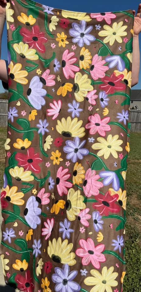 Floral Towel PRE-ORDER (Please read the description)
