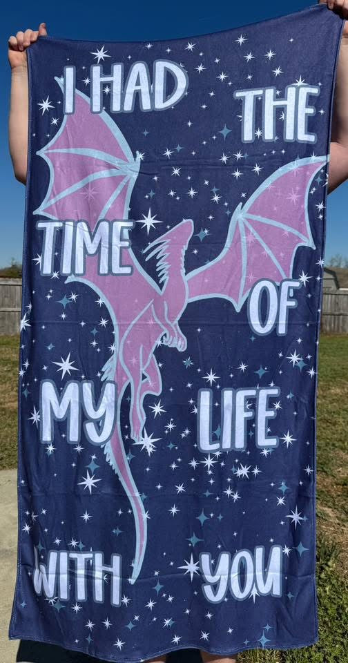 Dragon Towel PRE-ORDER (Please read the description)