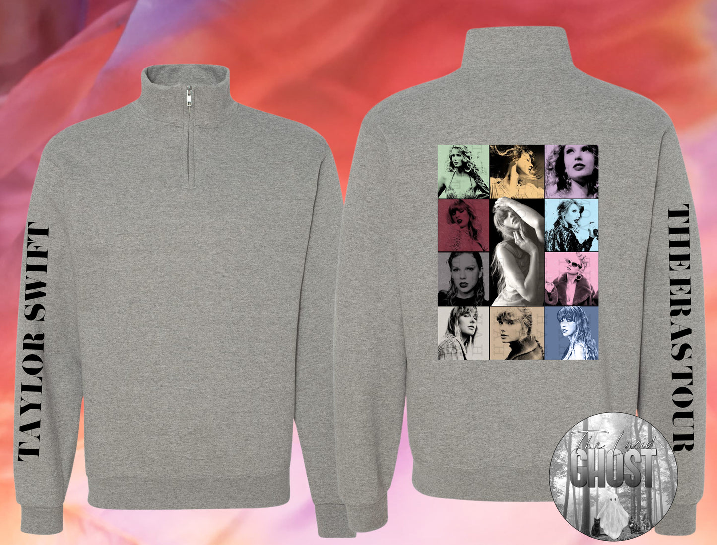 Grey Quarter Zip
