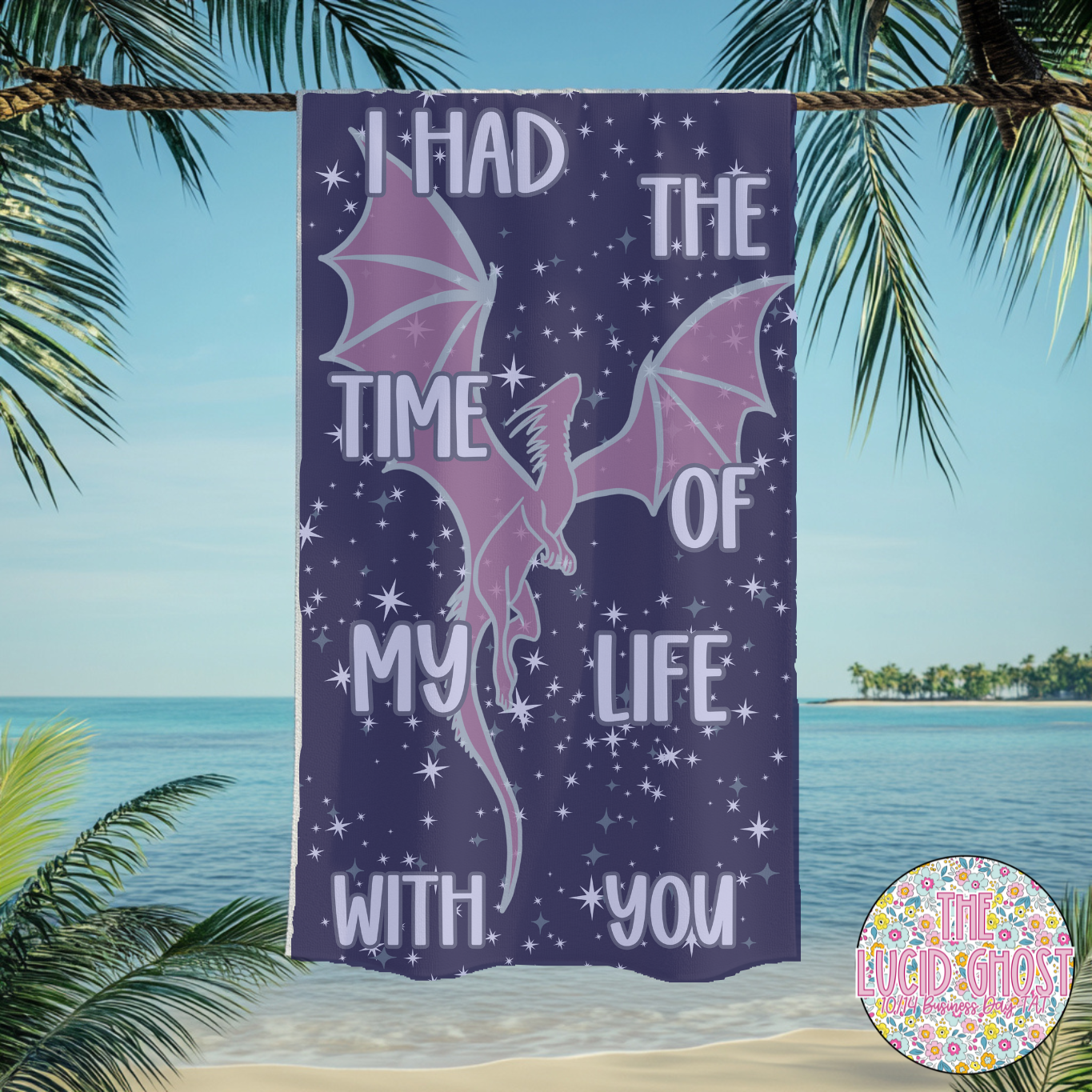 Dragon Towel PRE-ORDER (Please read the description)