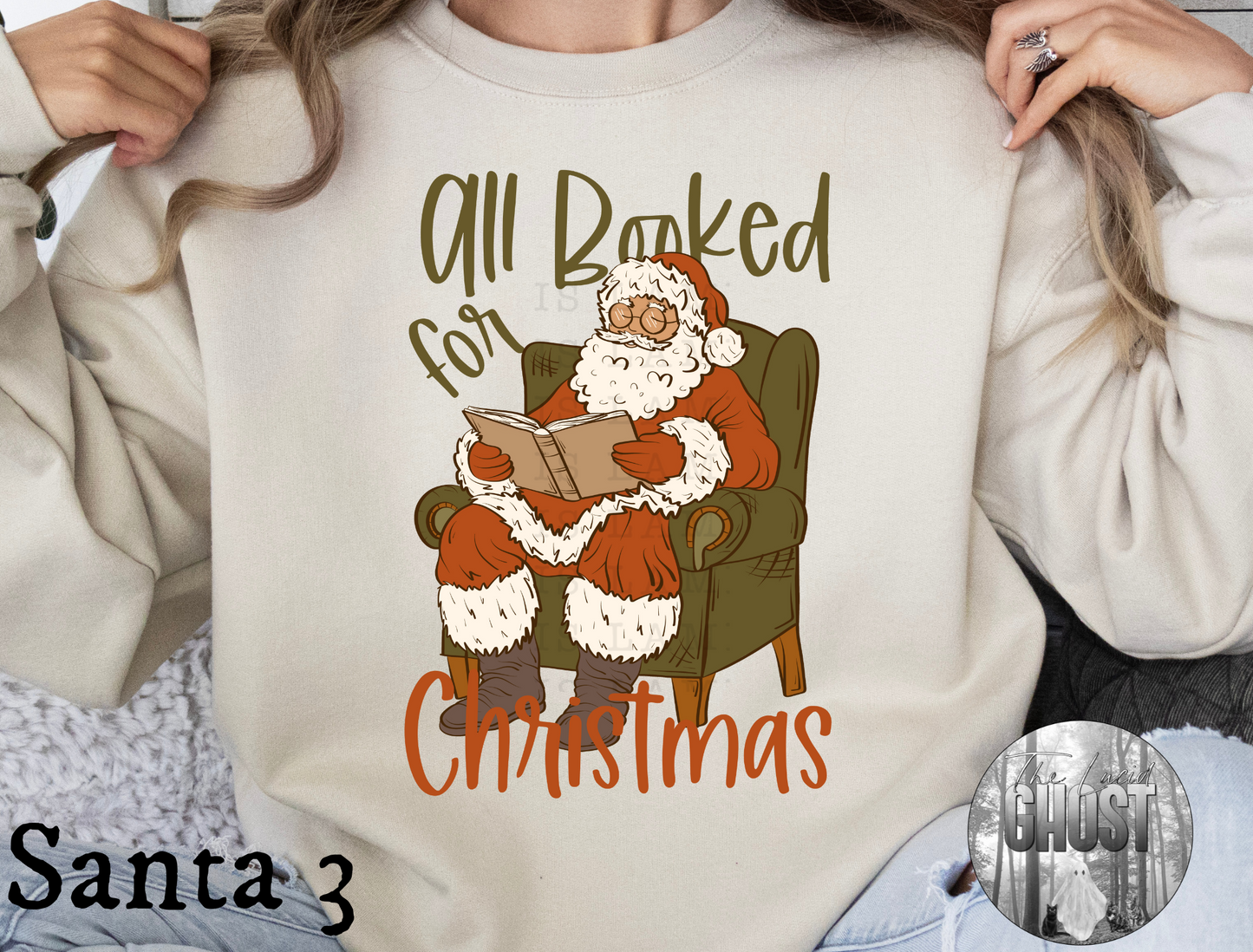 I'm All Booked Up Santa (W/ Different Skin Tones)