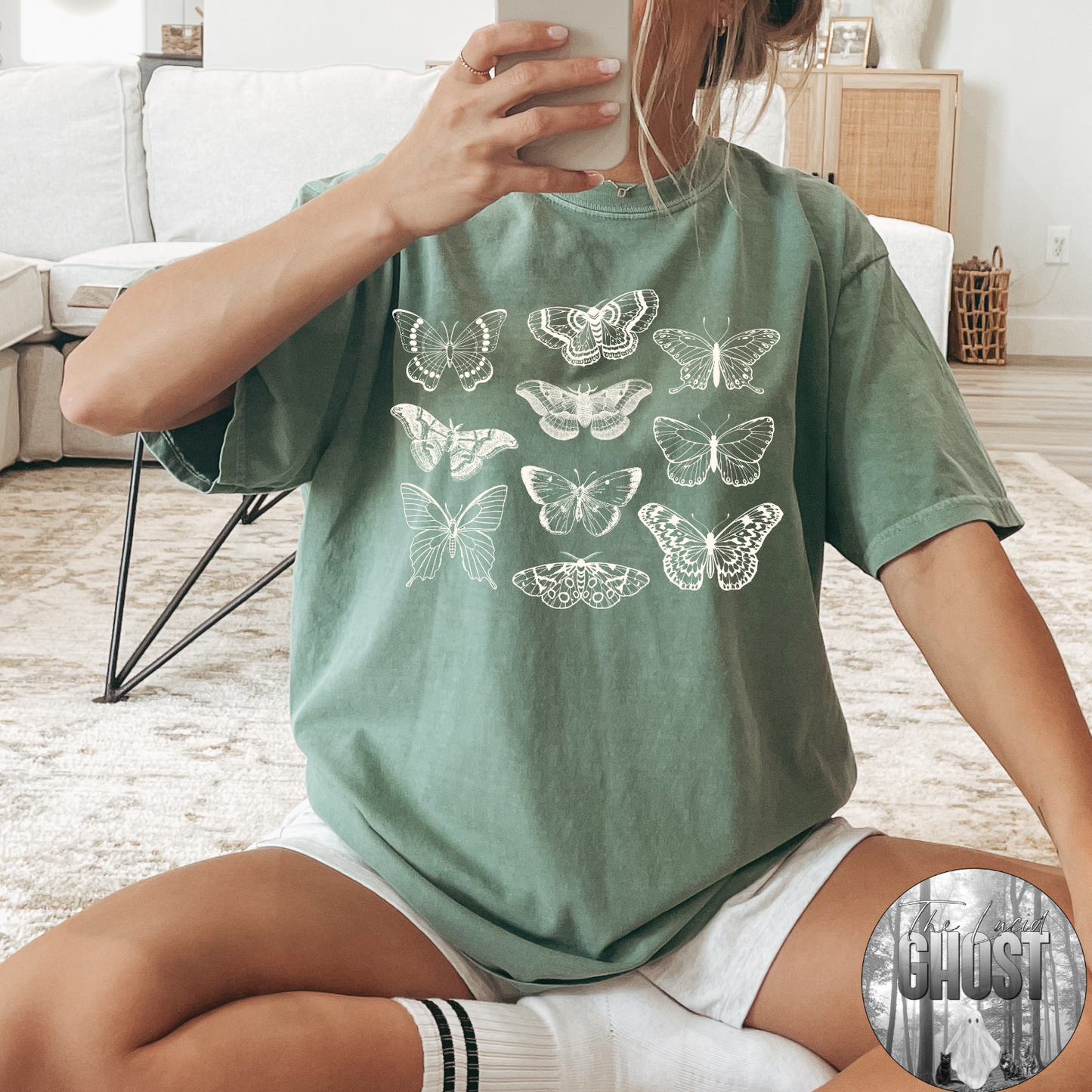 Vintage Butterflies (Two color options)
