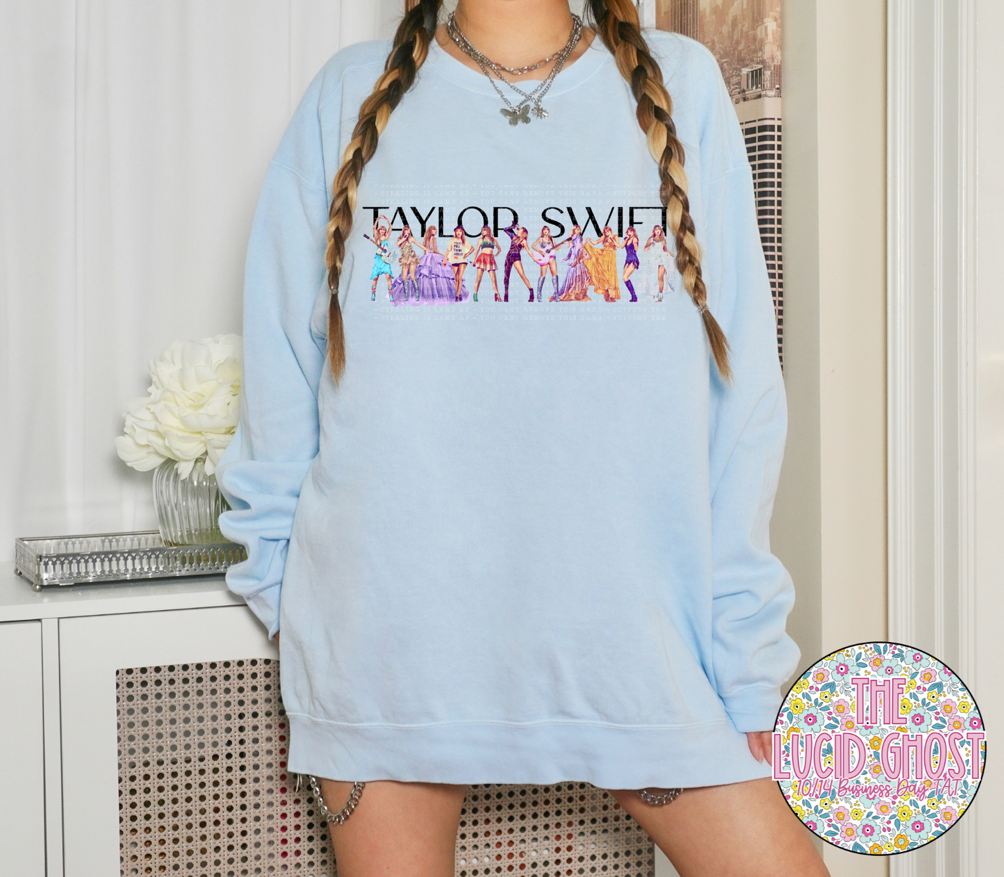 Lineup Crewneck Sweater (Two color options!)