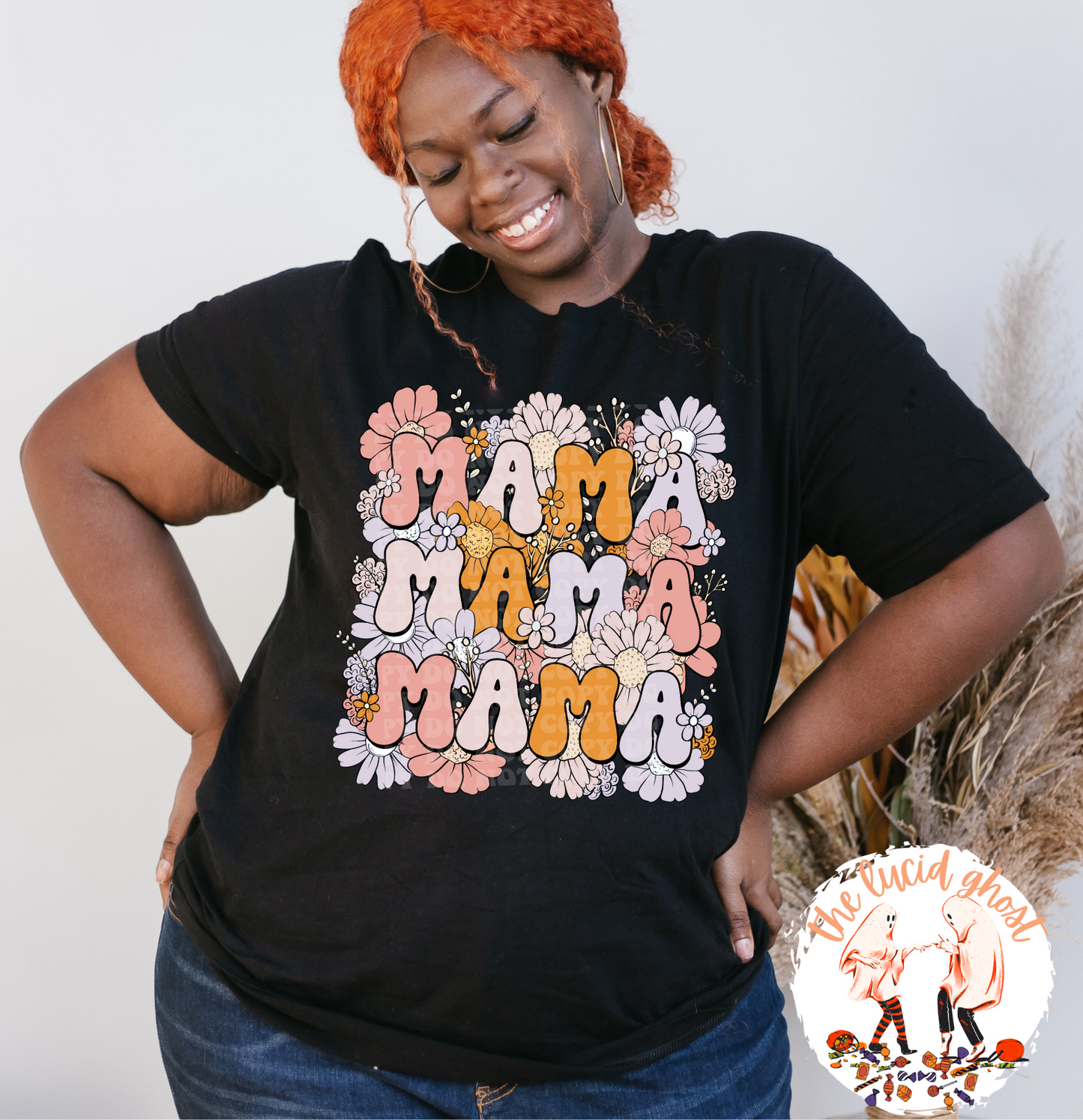 Floral Mama Tee B+C