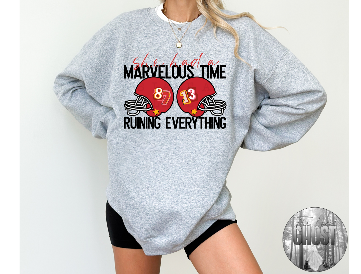 Marvelous Time Helmet Sweater or Tee