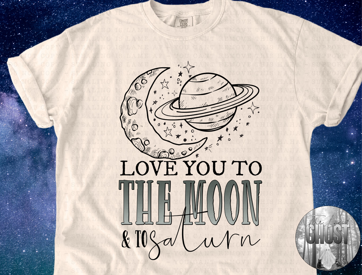 I Love You Saturn Tee