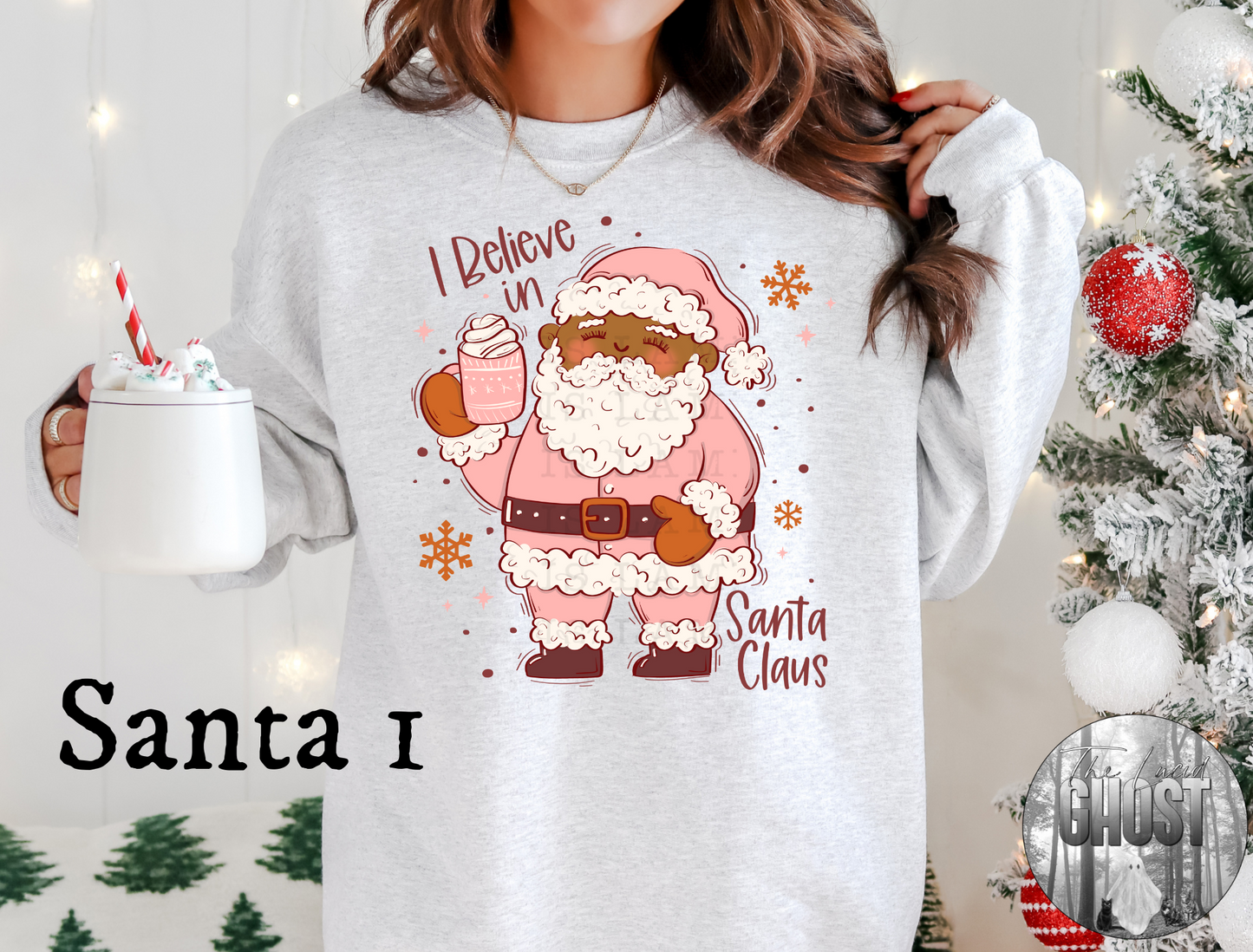 I Believe In Santa Sweater (W/ Different Skin Tones)