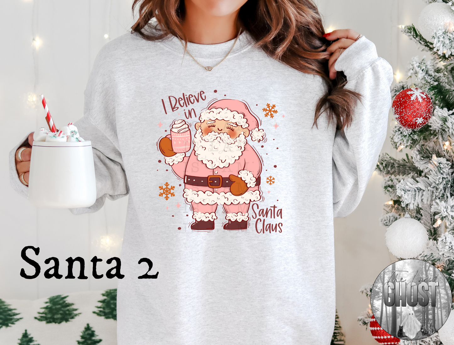 I Believe In Santa Sweater (W/ Different Skin Tones)