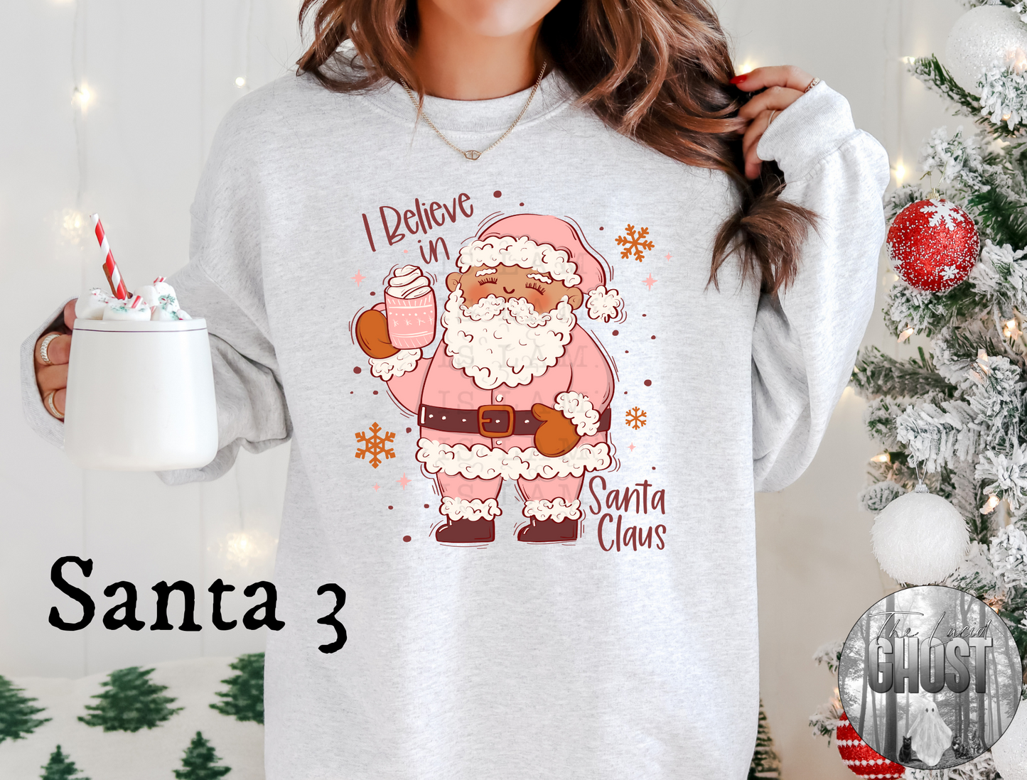 I Believe In Santa Sweater (W/ Different Skin Tones)