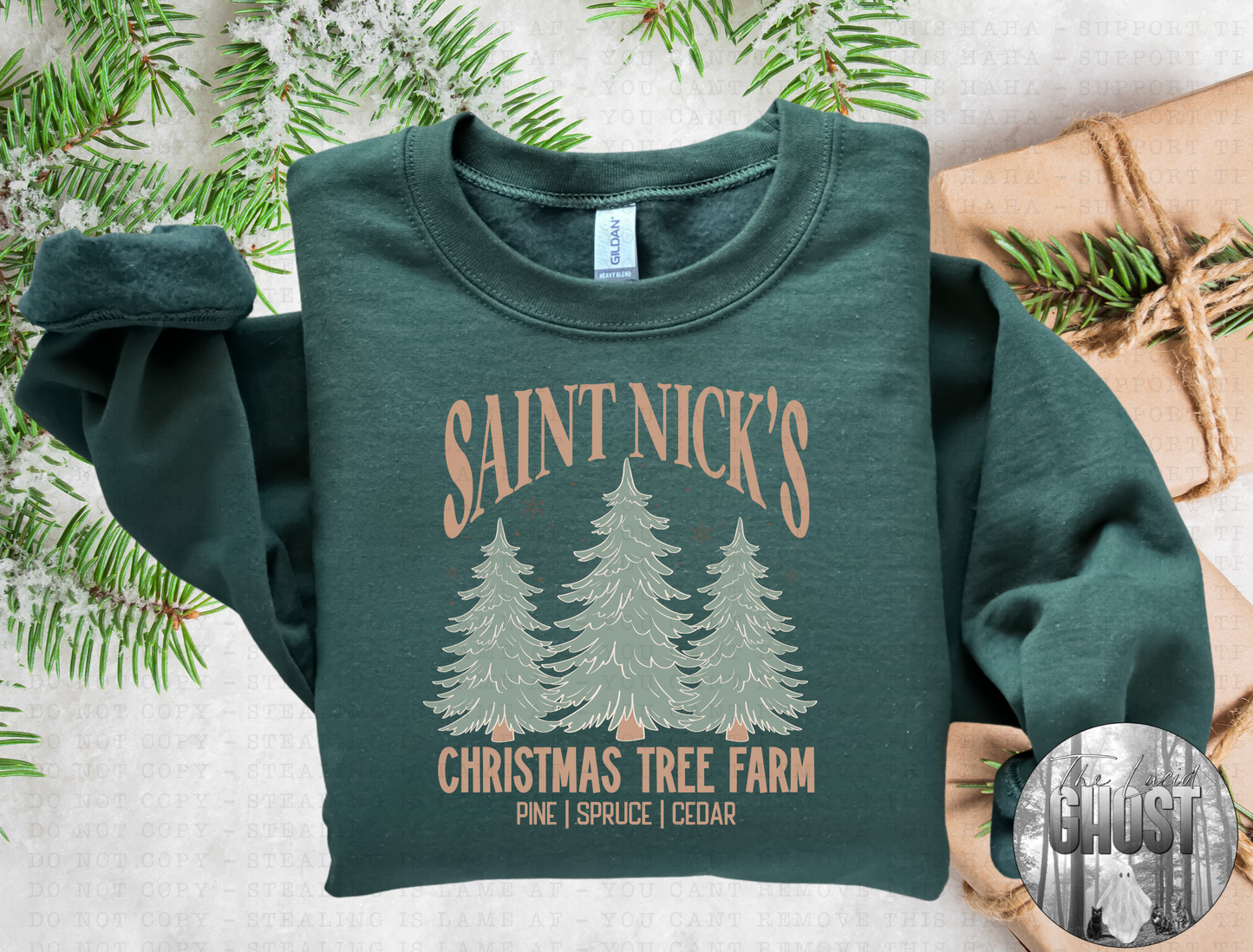 St Nick Tree Farm Sweater 2 Colorways