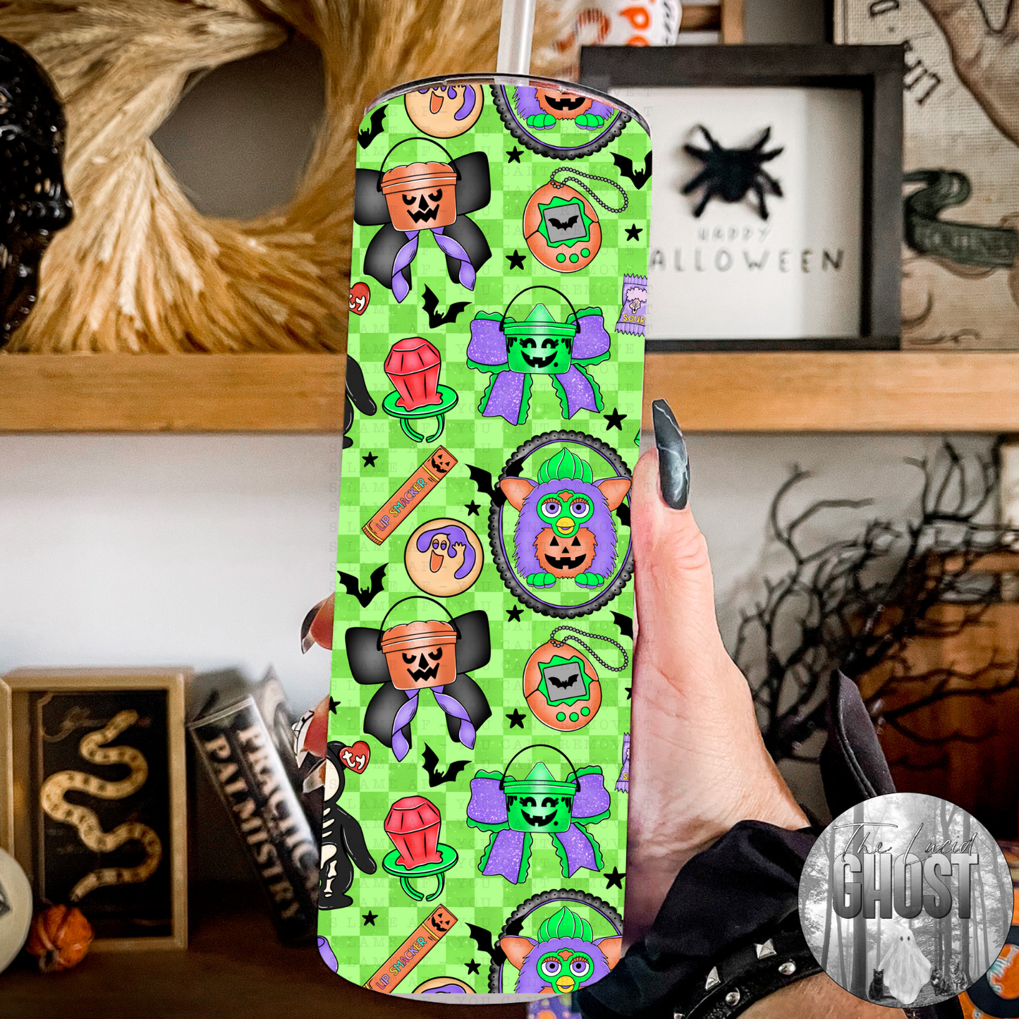 90s Halloween 20 oz Tumbler (Two Color Options)