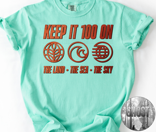 Keep it 100 (short sleeve, long sleeve & sweater)