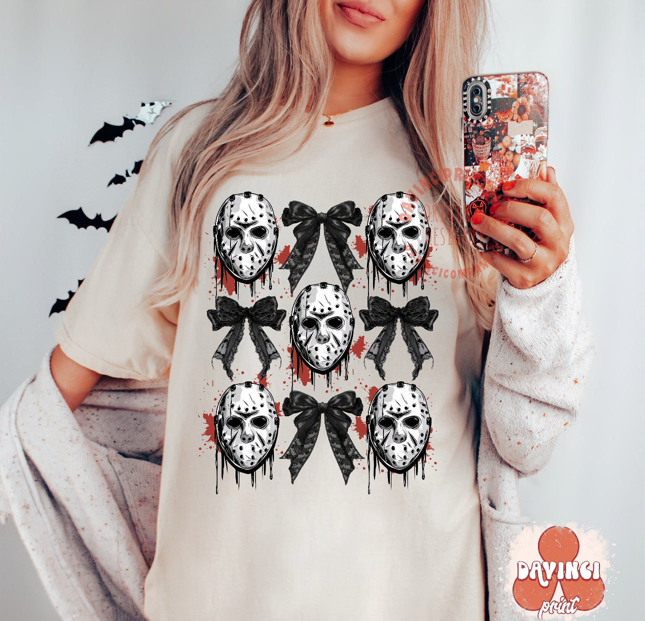 Horror Bow Tee