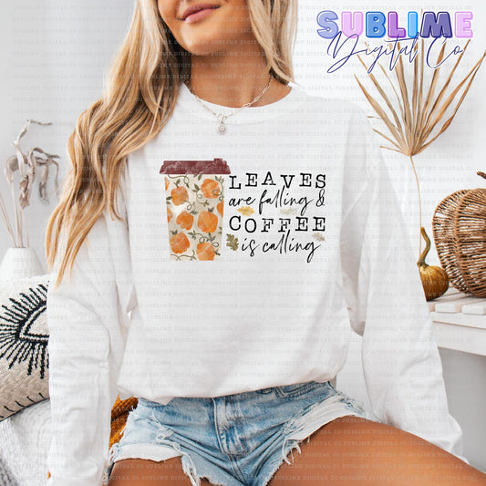 Leaves Falling Sweater (Multiple Colors)