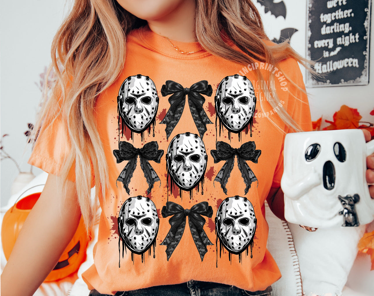 Horror Bow Tee