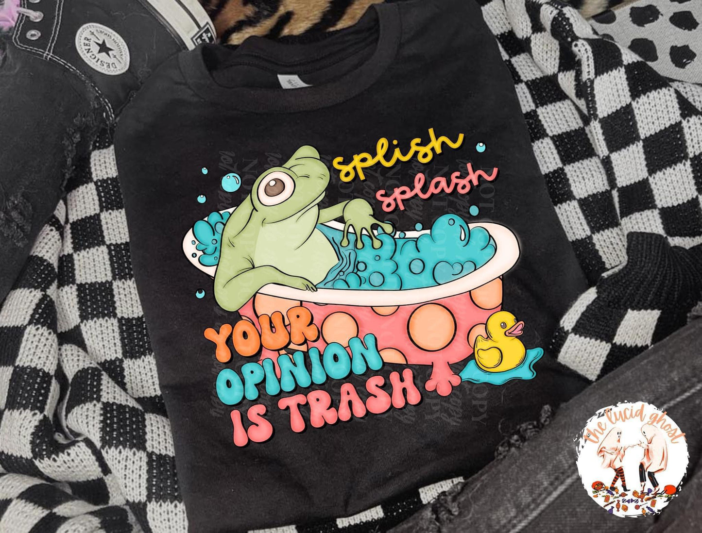 Splish Splash Your Opinion is Trash Tee