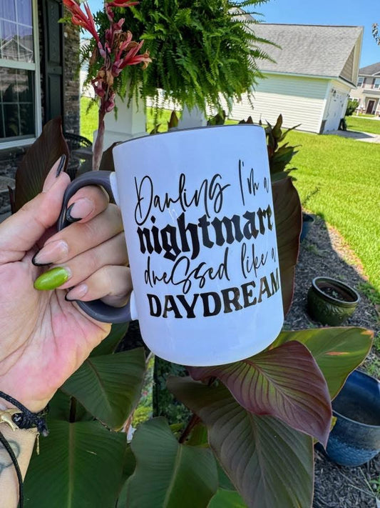 Darling Nightmare Mug (Grey inside color!)