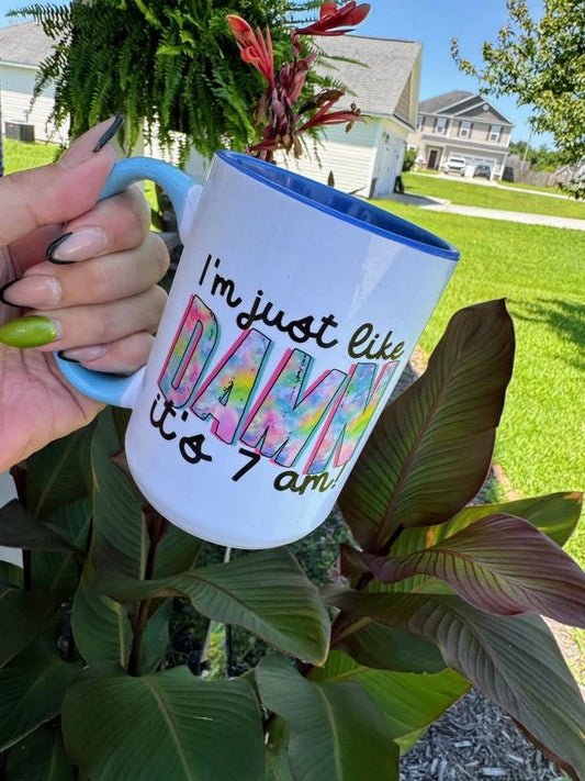 7 AM Ocean Blue Mug