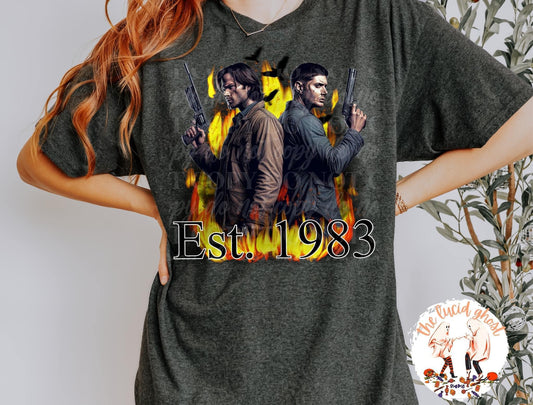 Sam & Dean Tee B+C