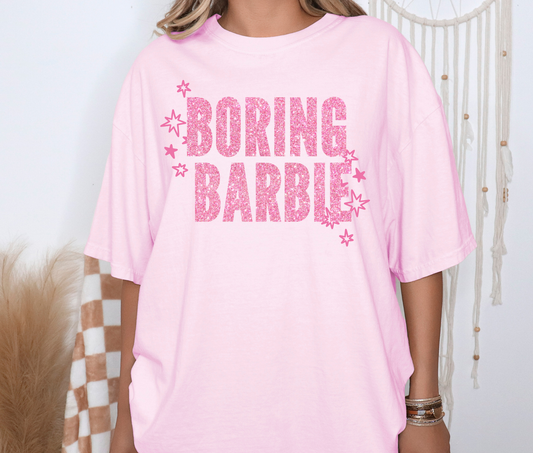 (WITH REAL SMOOTH GLITTER!!) Boring Doll (two colors)