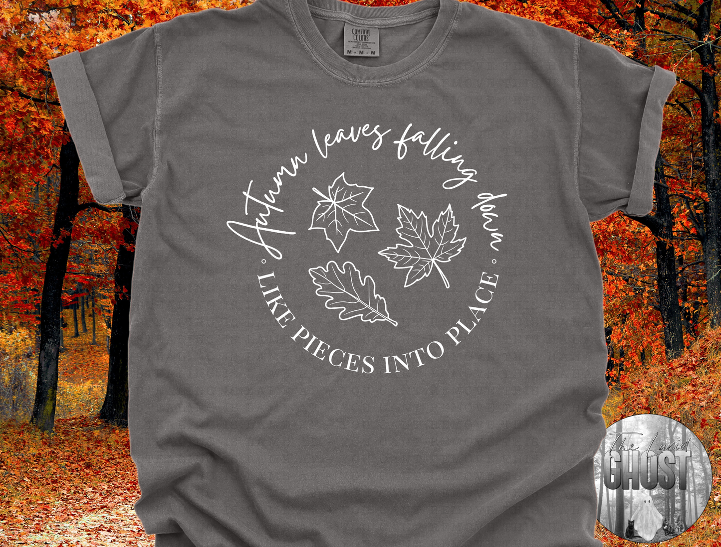 Leaves Fallin Tee or Crew