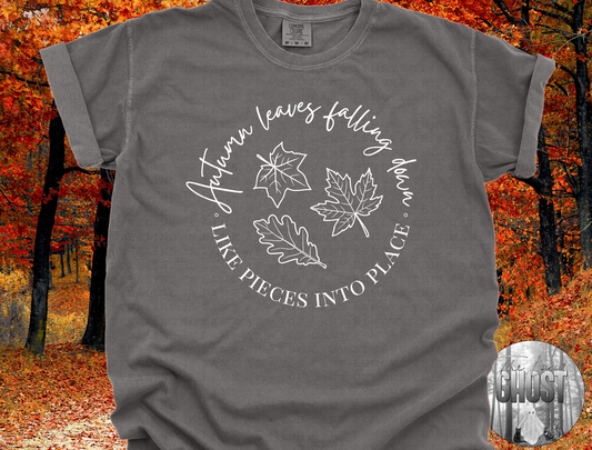 Leaves Fallin Tee or Crew