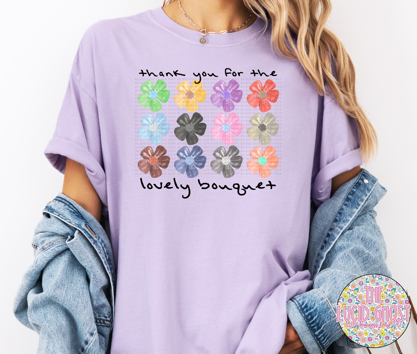 Lovely Bouquet  (short sleeve, long sleeve & sweater)