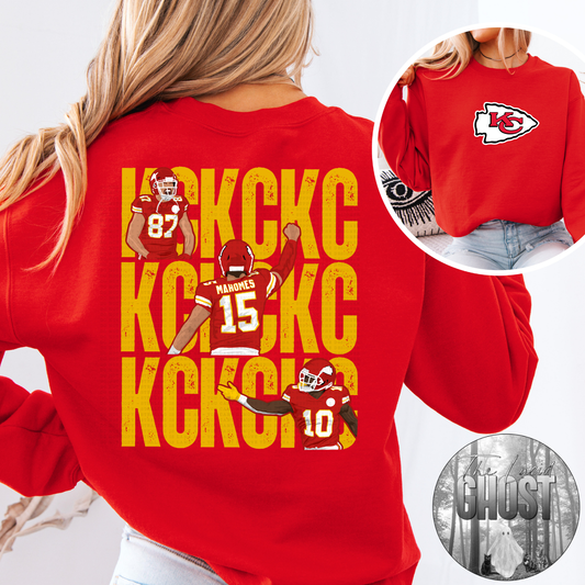 K C  (short, long and sweatshirt)