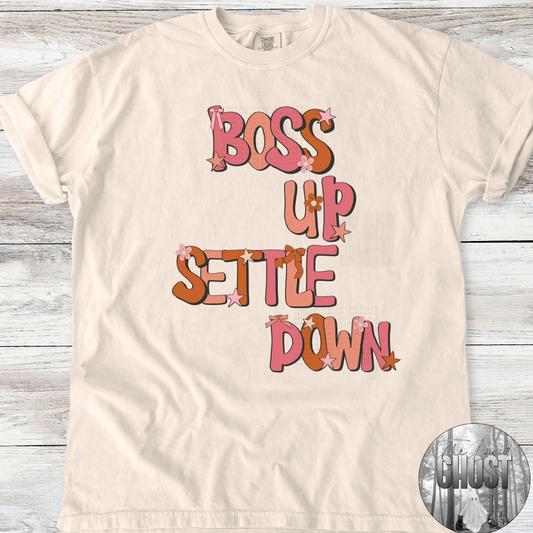 Settle Down (short, long and sweatshirt)