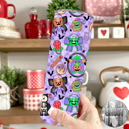 90s Halloween 20 oz Tumbler (Two Color Options)