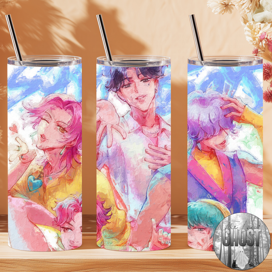 Pastel Boys 20 oz Tumbler